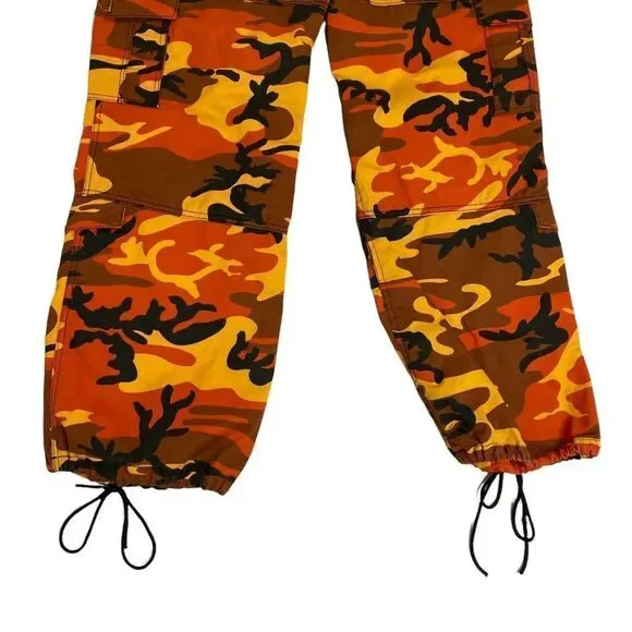 Rothco Camo Combat Army Fatigue Jogger Pants Sz XS - Picture 7 of 9